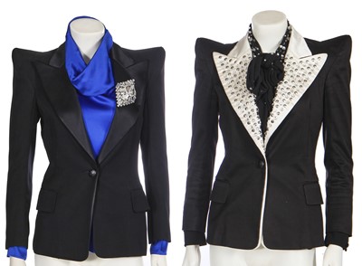 Lot 83 - Two Balmain by Christophe Decarnin embellished evening jackets, circa 2009