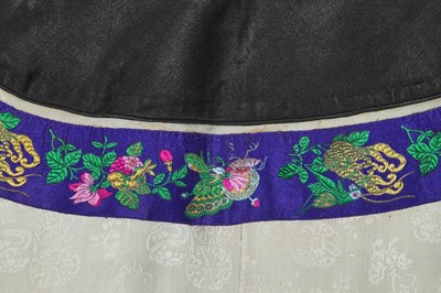 Lot 541 - Three Han women's informal robes, ao, Chinese, late 19th-century