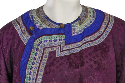 Lot 541 - Three Han women's informal robes, ao, Chinese, late 19th-century