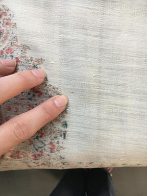 Lot 526 - Three wool shawls, European, 1840s-60s