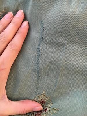 Lot 526 - Three wool shawls, European, 1840s-60s