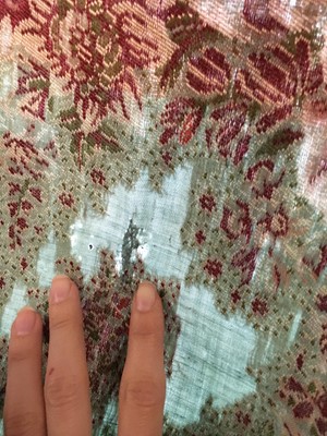 Lot 526 - Three wool shawls, European, 1840s-60s