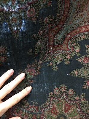 Lot 526 - Three wool shawls, European, 1840s-60s