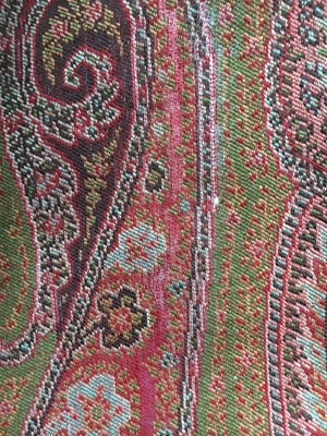 Lot 526 - Three wool shawls, European, 1840s-60s