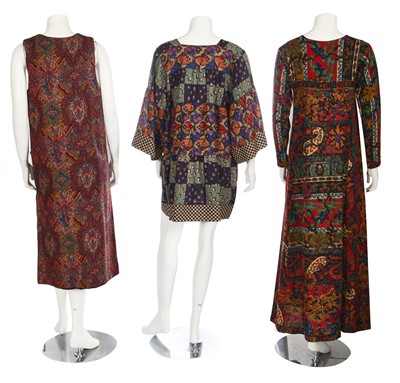 Lot 430 - A group of three Foale & Tuffin dresses, circa 1970