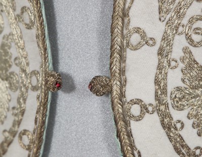 Lot 487 - A Madame E Yost white cotton organdie lawn dress, circa 1910