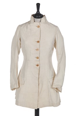 Lot 487 - A Madame E Yost white cotton organdie lawn dress, circa 1910