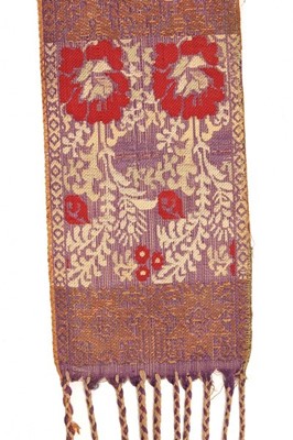 Lot 361 - Two wedding sashes, Moroccan, first half 20th...