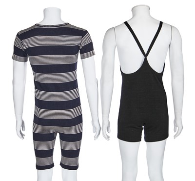 Lot 220 - Five men's swimming costumes, 1920s-30s