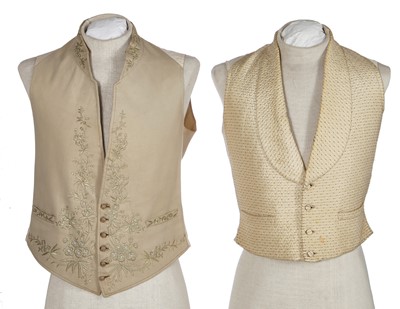 Lot 221 - A group of gentlemen's waistcoats, circa 1830-1895