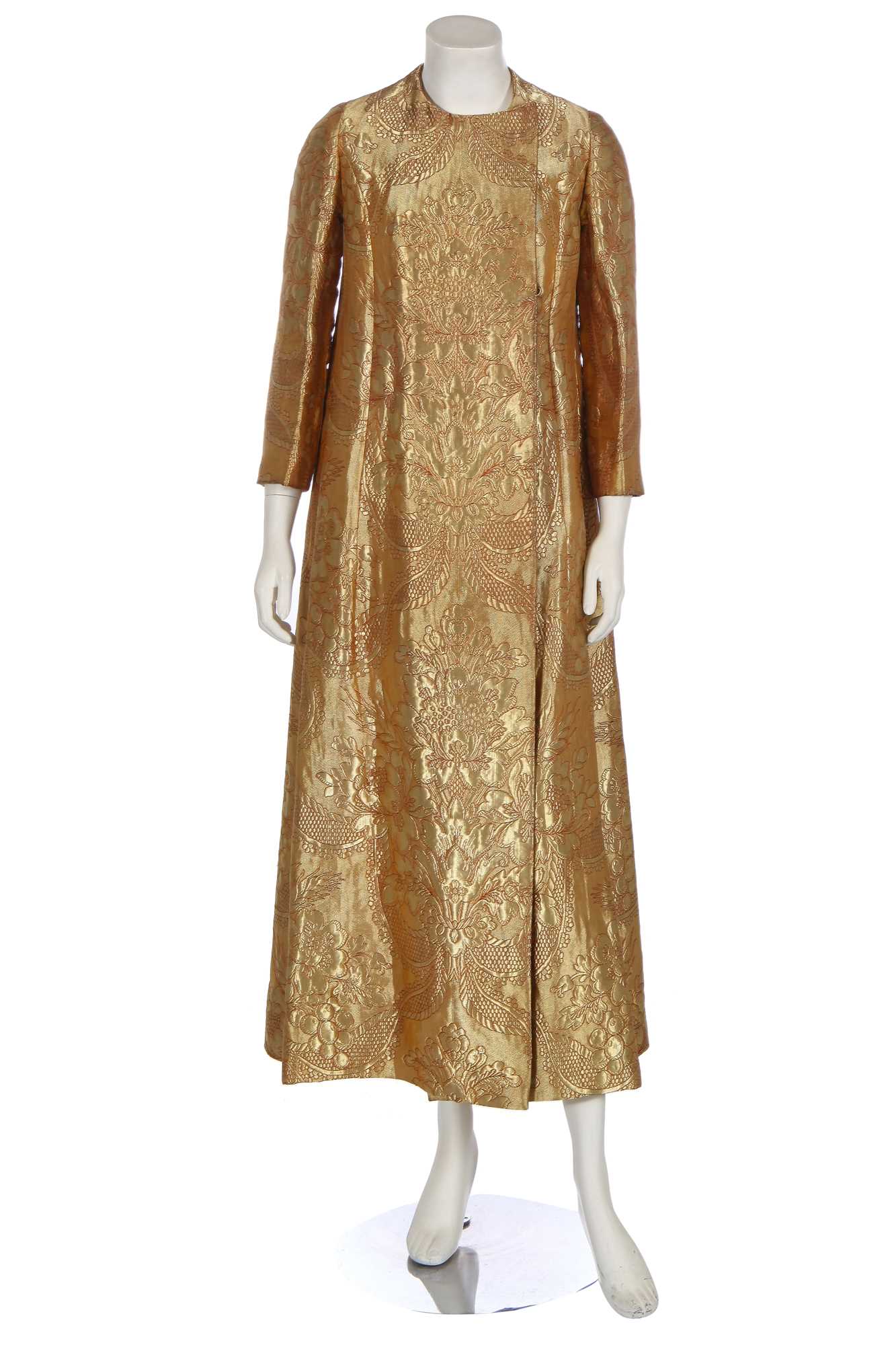 Lot 501 - An evening coat made from Russian 1880s