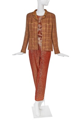 Lot 18 - A Chanel three-piece ensemble, Autumn-Winter 1996-97