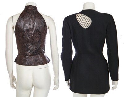 Lot 178 - Two Thierry Mugler jackets, 1990s-2000s