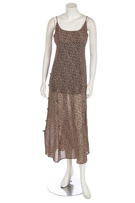 Lot 182 - A Moschino floral three-piece ensemble, 1990s