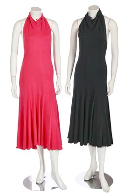 Lot 338 - Two BodyMap cotton jersey dresses, 1980s