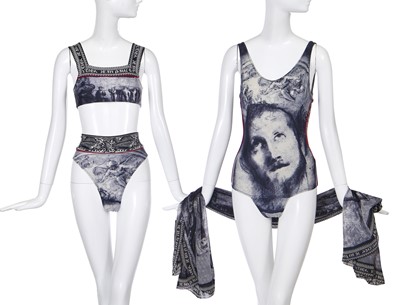 Lot 134 - A group of Jean Paul Gaultier swimwear, ‘Tribute to Frida Kahlo’ collection, Spring-Summer 1998