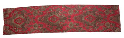 Lot 438 - Italian brocades and damask silks and velvet,...