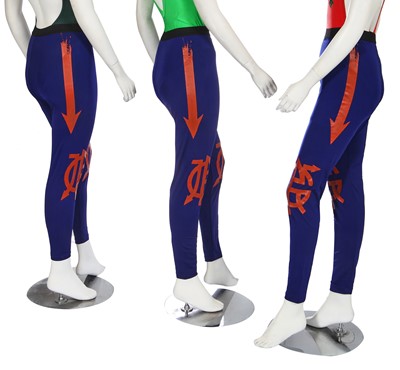 Lot 175 - A group of Jean Paul Gaultier lycra leggings and bodies, late 1980s-early 2000s