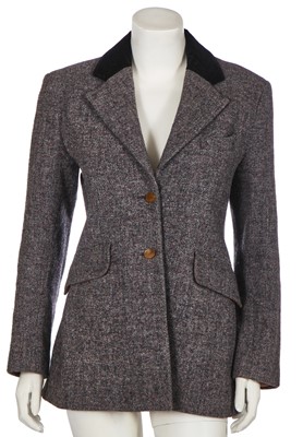 Lot 259 - A Vivienne Westwood grey wool jacket, 'Voyage to Cythera' collection, Autumn-Winter 1989-90