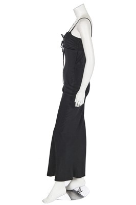 Lot 268 - A Christian Dior by John Galliano black silk crêpe dress, pre-collection 2006