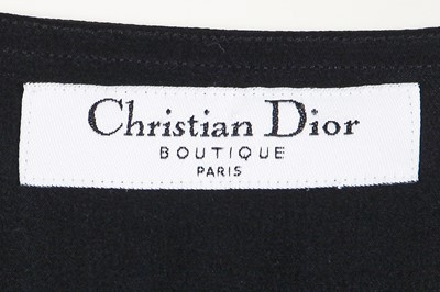 Lot 268 - A Christian Dior by John Galliano black silk crêpe dress, pre-collection 2006