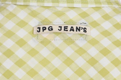 Lot 190 - A Jean Paul Gaultier green gingham ensemble, mid 1990s