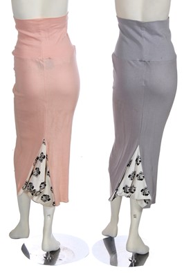 Lot 236 - A Helen Robinson for PX rose-print cotton jersey loungewear set, 1980s
