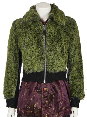 Lot 291 - A Jean Paul Gaultier skull and crossbones damask suit, 'Mad Max' collection, Autumn-Winter 1995-96