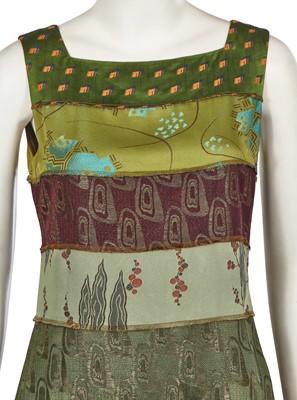 Lot 283 - Two Jean Paul Gaultier patchwork dresses, 1990s-2000s