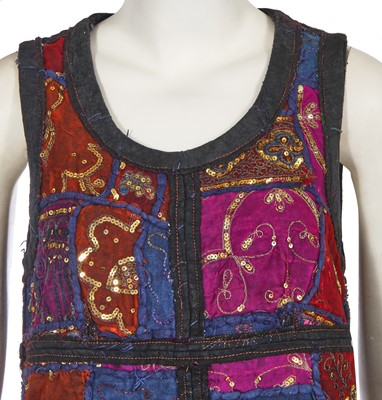 Lot 283 - Two Jean Paul Gaultier patchwork dresses, 1990s-2000s