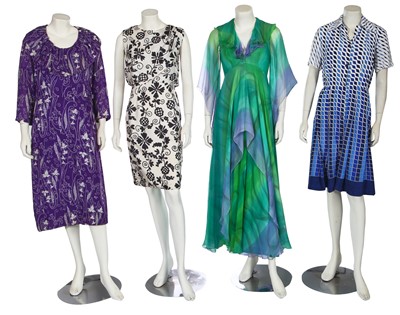 Lot 440 - A group of summer dresses and separates, 1950s-70s