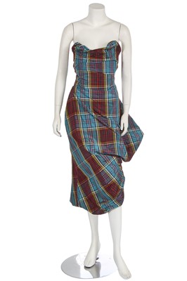 Lot 104 - A Vivienne Westwood MacAndreas tartan dress, circa 2003