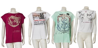 Lot 92 - Six Vivienne Westwood staff collection t-shirts, 2012-14