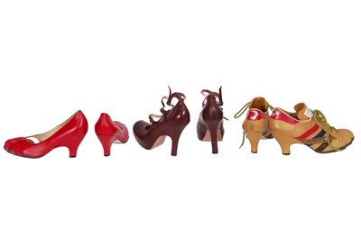 Lot 99 - Three pairs of Vivienne Westwood shoes, 2010s