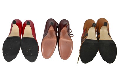 Lot 99 - Three pairs of Vivienne Westwood shoes, 2010s