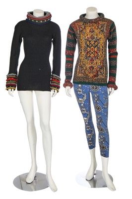 Lot 191 - Two Jean Paul Gaultier wool tops, circa 1994