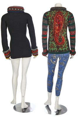 Lot 191 - Two Jean Paul Gaultier wool tops, circa 1994