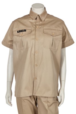 Lot 153 - Two Kansai Yamamoto khaki cotton ensembles, 1973