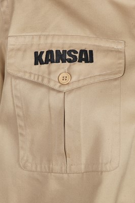 Lot 153 - Two Kansai Yamamoto khaki cotton ensembles, 1973
