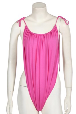 Lot 423 - A group of Shuji Tojo pink jersey summer separates, 1970s