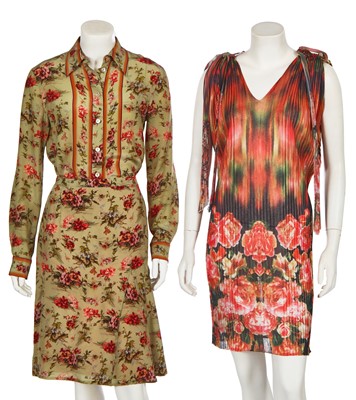 Lot 279 - Two Jean Paul Gaultier floral ensembles, 1990s-2010s