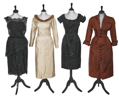 Lot 319 - Four Ceil Chapman dresses, late 1950s-early 1960s