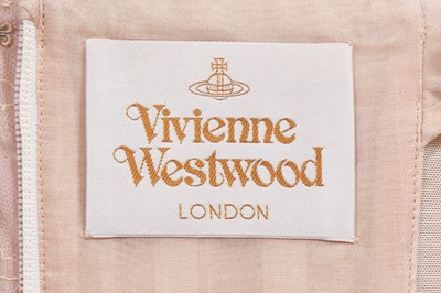 Lot 99 - A Vivienne Westwood pink lace corset and skirt ensemble, 2000s