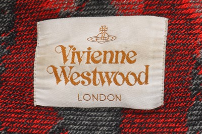 Lot 116 - A Vivienne Westwood woven wool blanket coat, 'Exhibition' collection, Autumn-Winter 2004-05