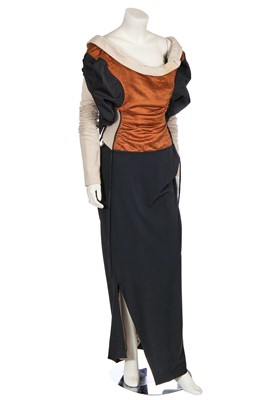 Lot 120 - A Vivienne Westwood silk and cotton corset top, 'Street Theatre' collection, Spring-Summer 2003