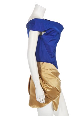 Lot 121 - A Vivienne Westwood silk corset and skirt ensemble, 2000s