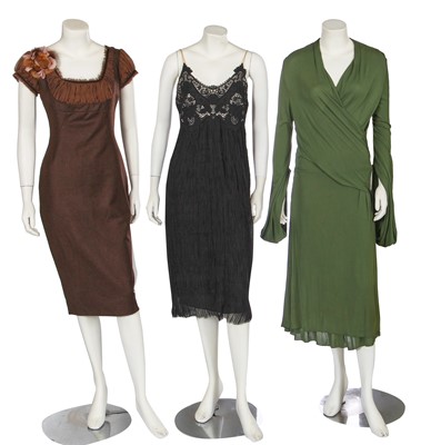 Lot 263 - Three Alexander McQueen dresses, circa 2006-08