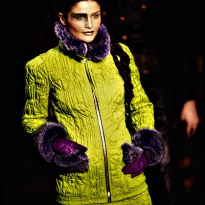 Lot 292 - A Jean Paul Gaultier quilted circuit board jacket 'Mad Max' collection, Autumn-Winter 1995-96