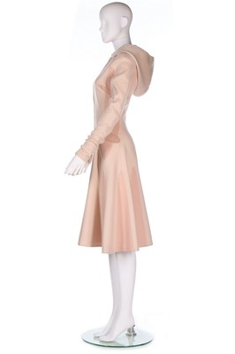 Lot 25 - An Alexander McQueen pale pink cashmere coat, '...