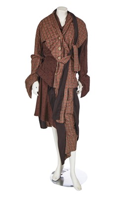 Lot 129 - A Vivienne Westwood printed cotton dress and shirt, 2000s